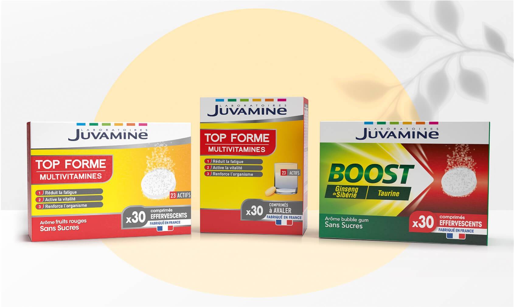 Tonus et énergie avec les compléments alimentaires Juvamine