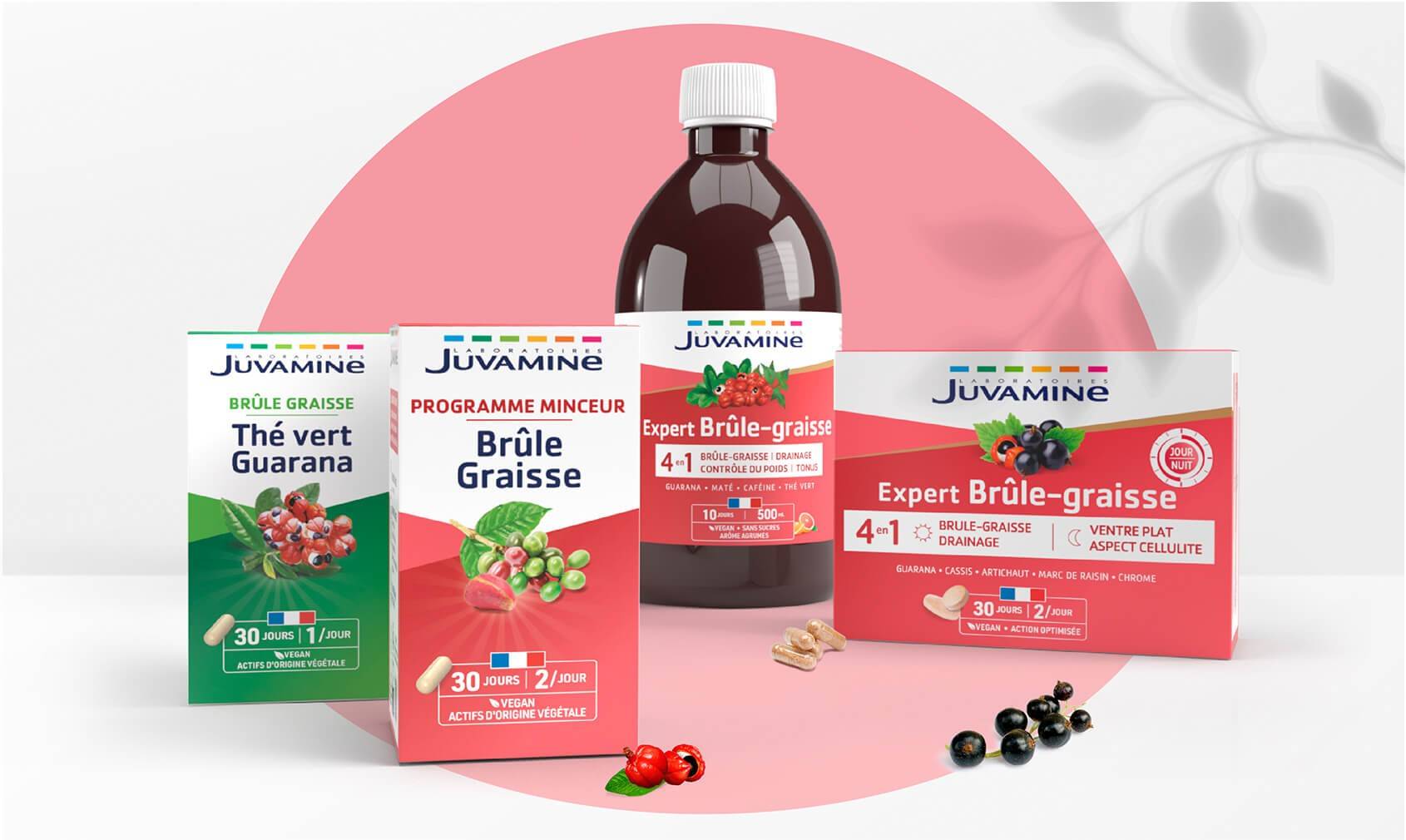 Découverte des compléments alimentaires brûle graisse Juvamine