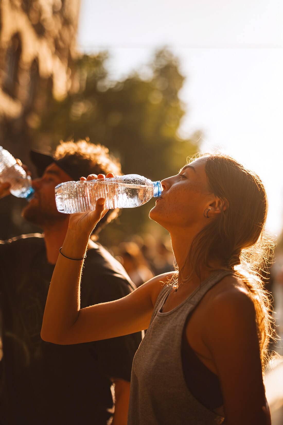 Je reste bien hydraté(e)