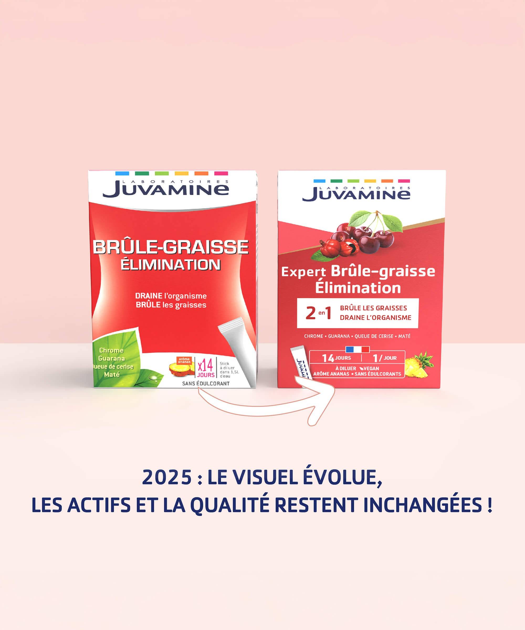 Expert Brûle-Graisse 2-en-1 - 14 Sticks | Juvamine
