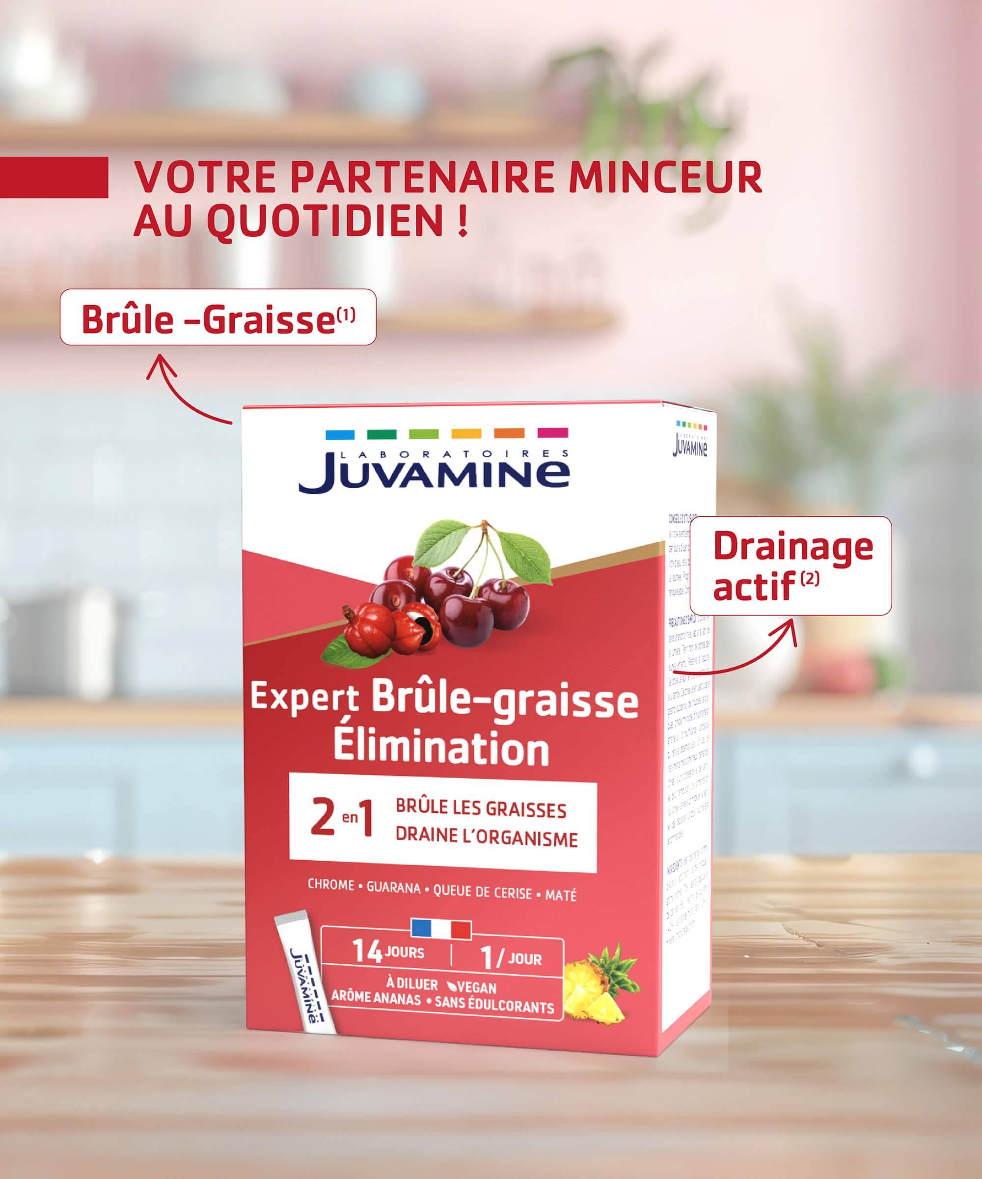 Expert Brûle-Graisse 2-en-1 - 14 Sticks | Juvamine