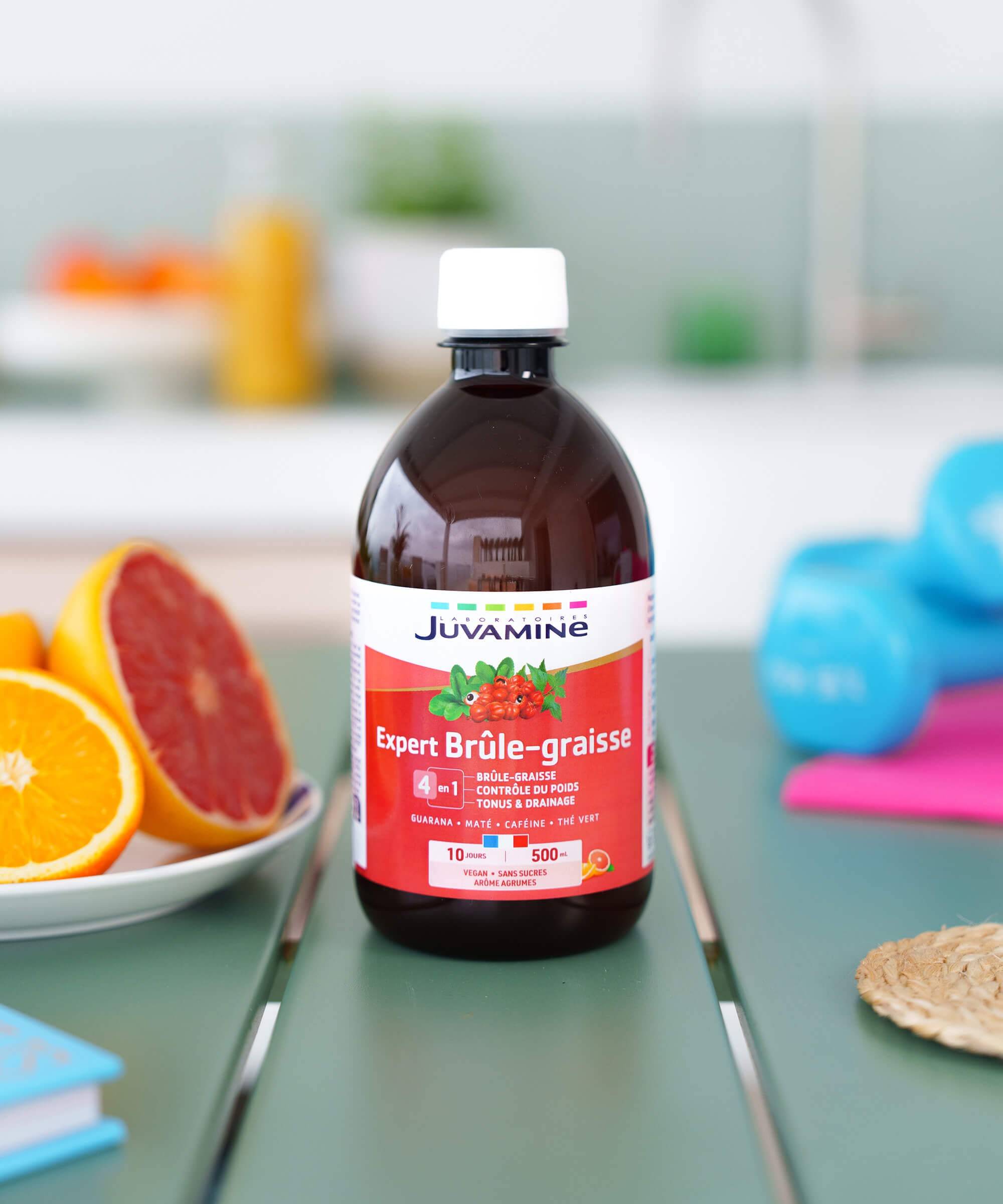 Expert Brûle-Graisse 4-en-1 - 500 ml à Diluer | Juvamine