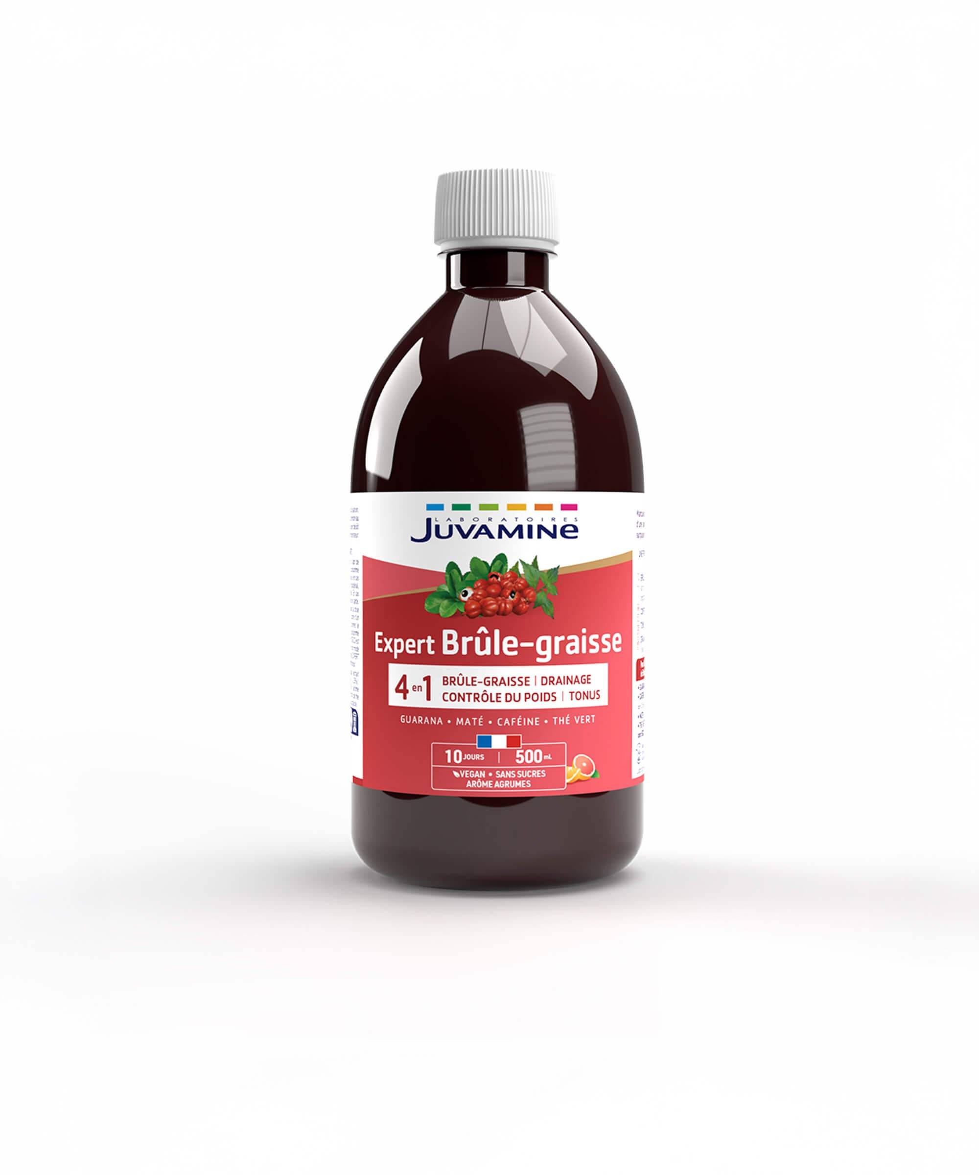 Expert Brûle-Graisse 4-en-1 - 500 ml à Diluer | Juvamine