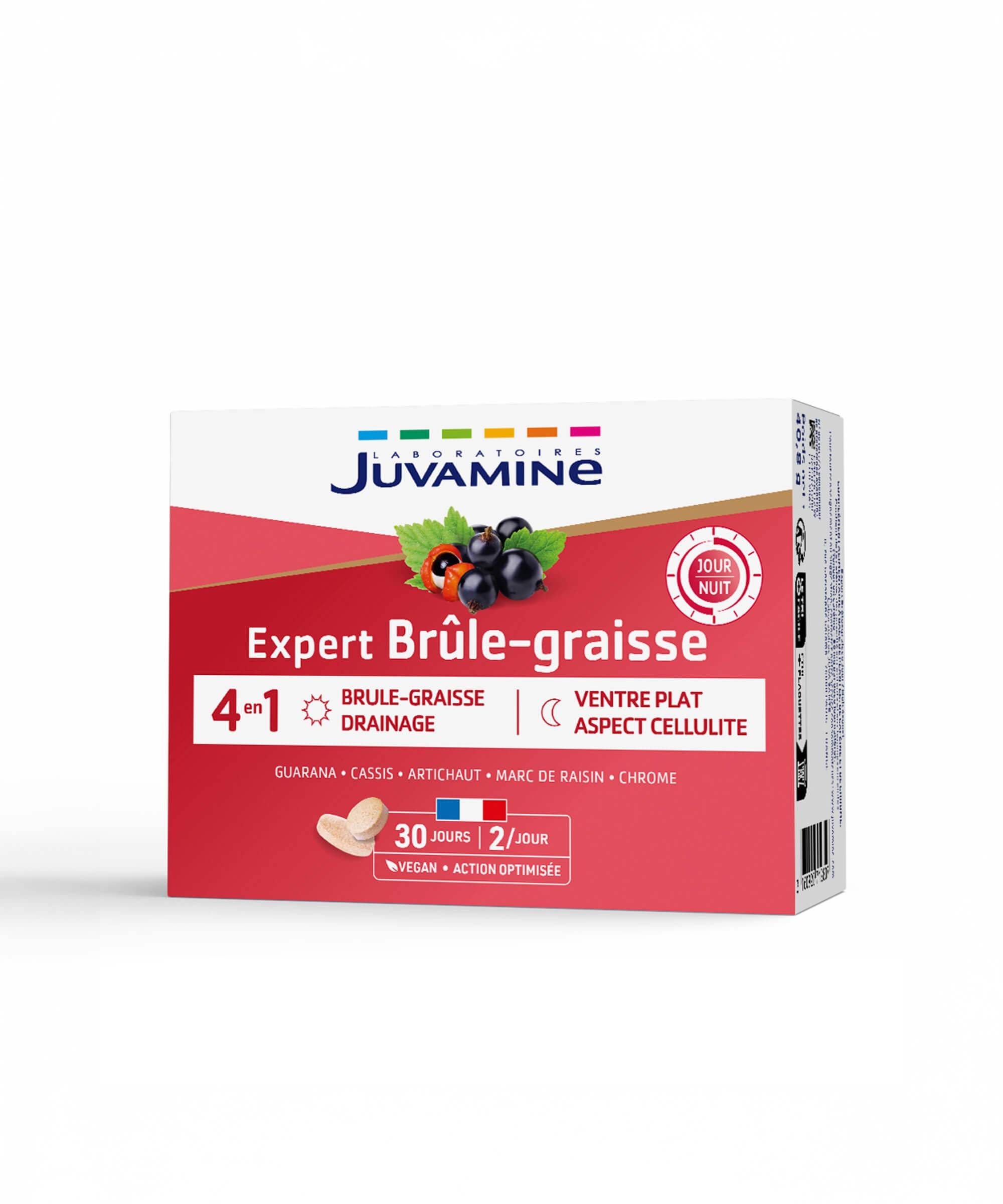Expert Brûle-Graisse Jour/Nuit - 60 Comprimés | Juvamine