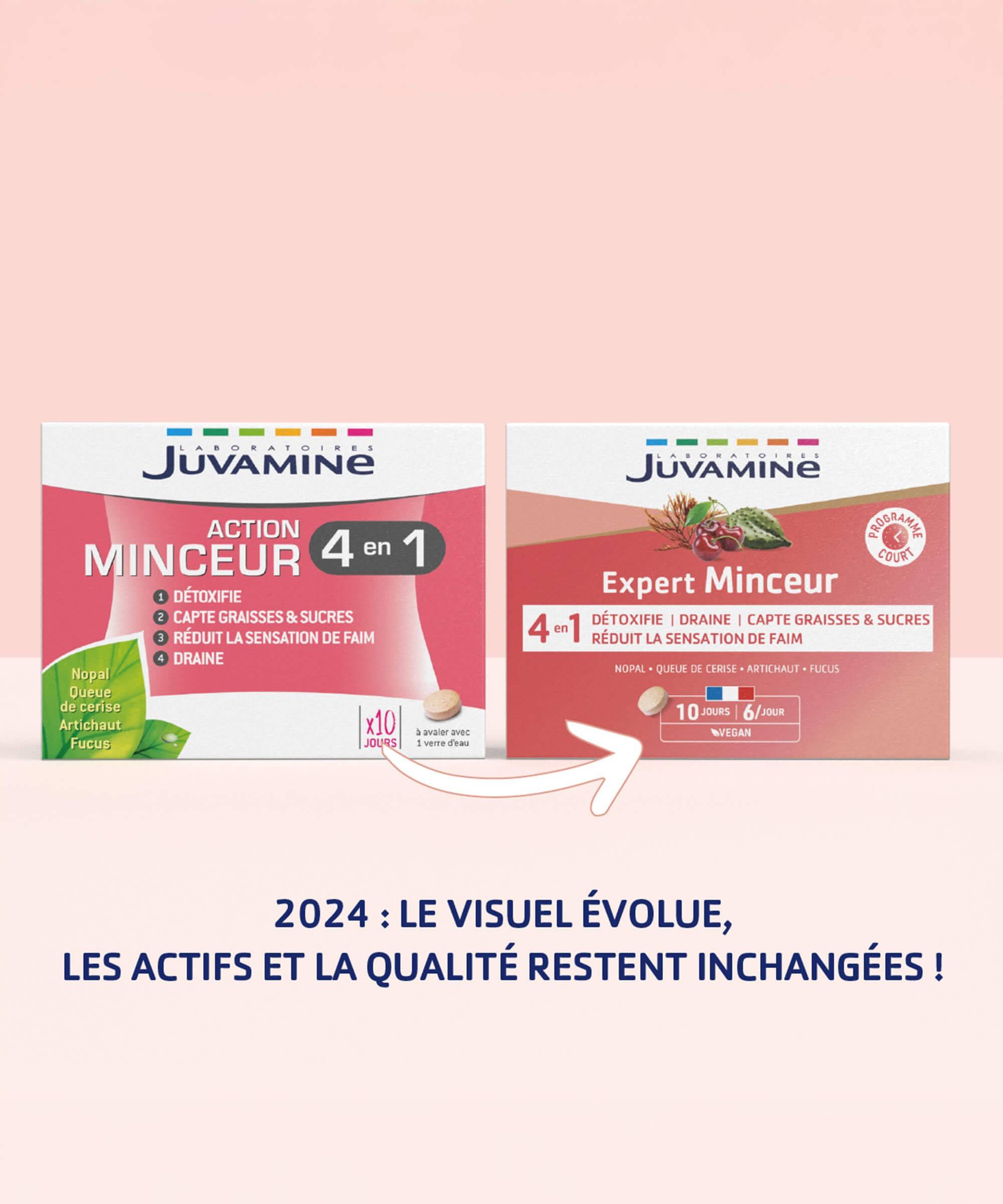 Expert Minceur 4-en-1 - 60 Comprimés | Juvamine