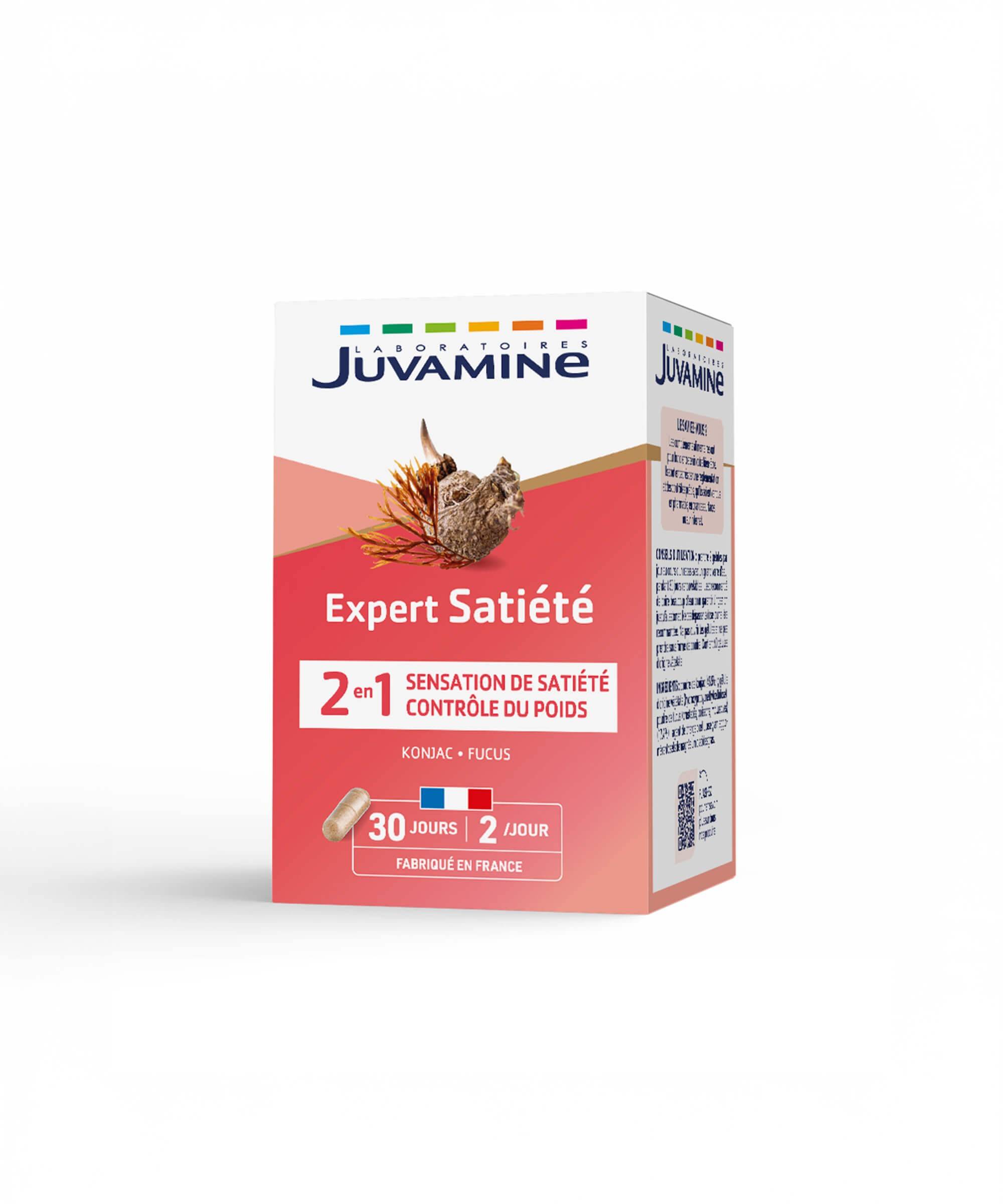 Expert Satiété 2-en-1 - Contrôle du Poids 30 jours | Juvamine
