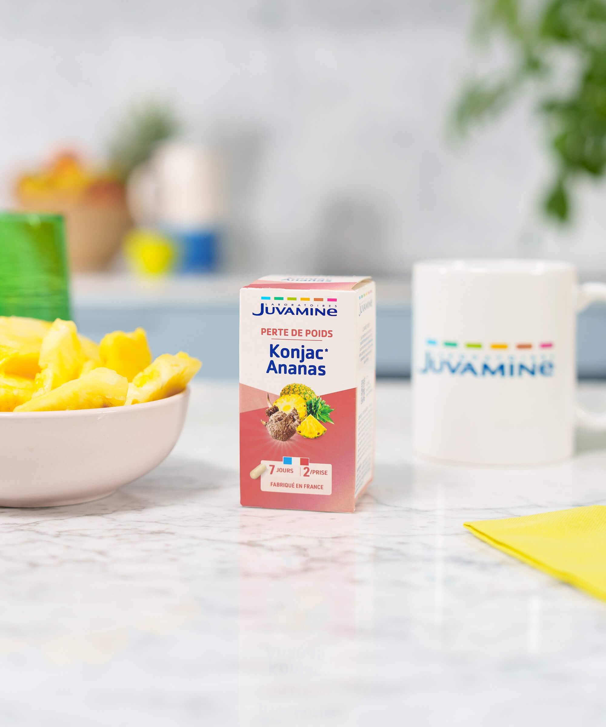 Konjac Ananas - Perte de Poids 14 gélules | Juvamine