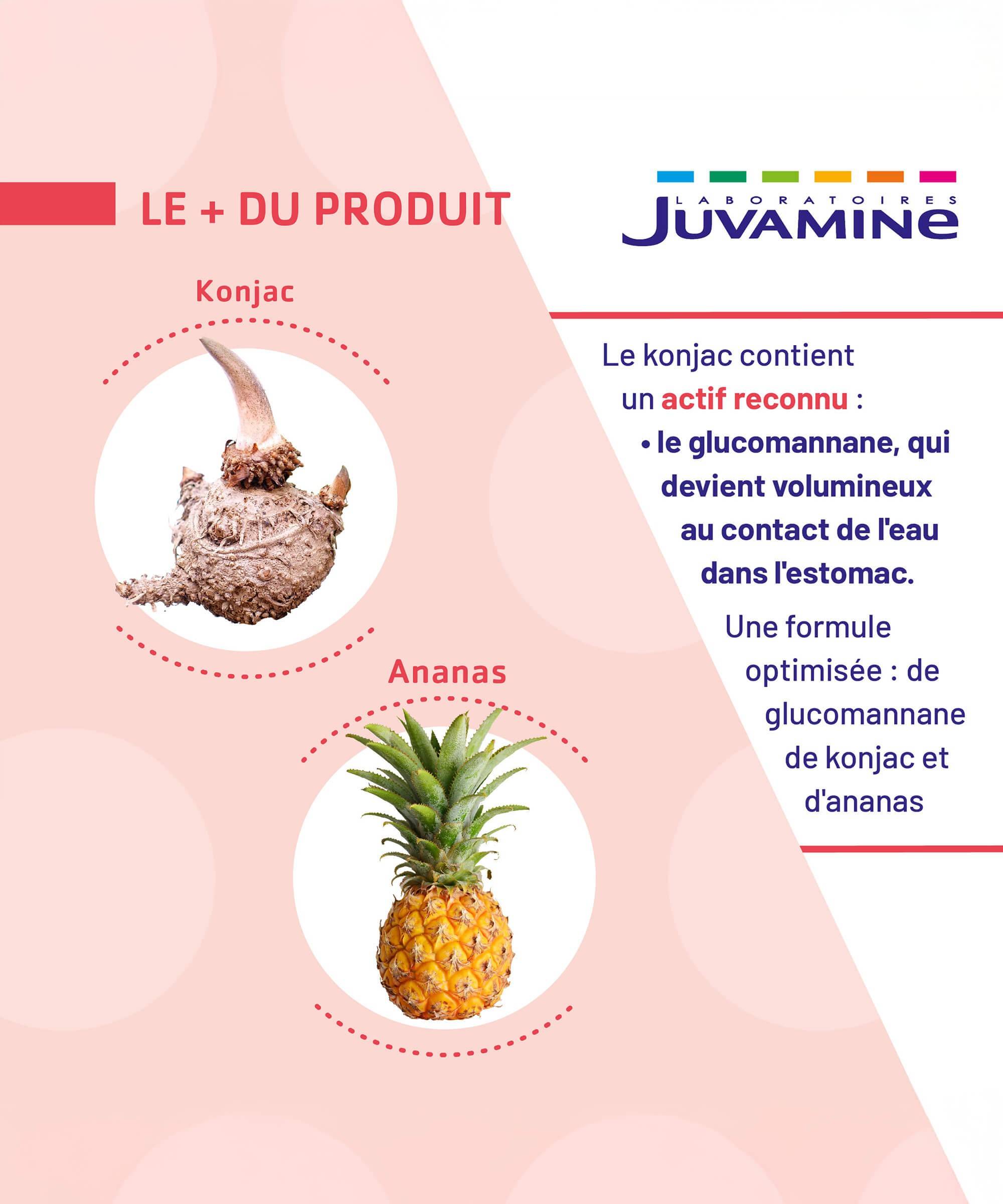 Konjac Ananas - Perte de Poids 14 gélules | Juvamine