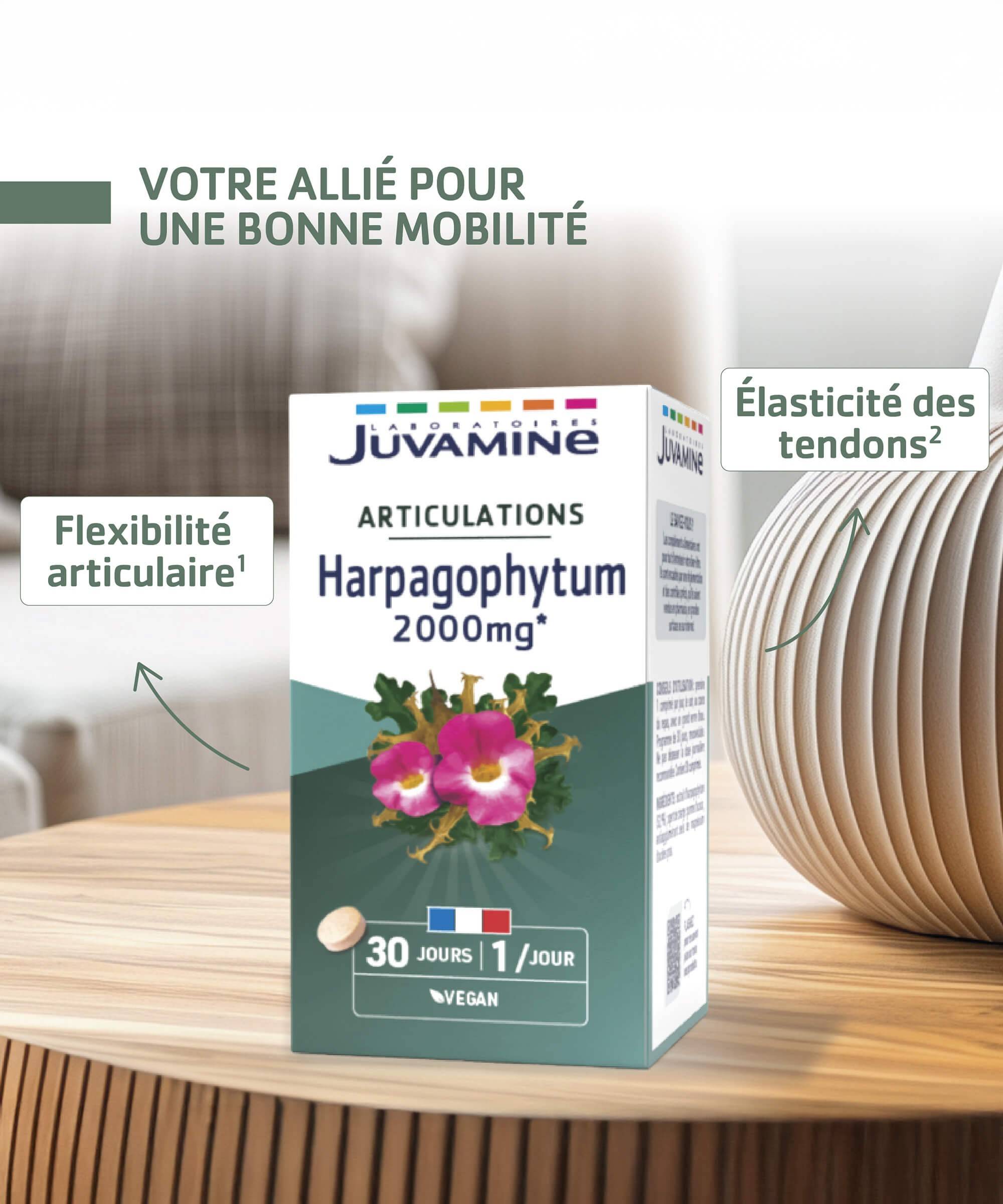 Harpagophytum 2000 mg - Articulations 30 comprimés | Juvamine