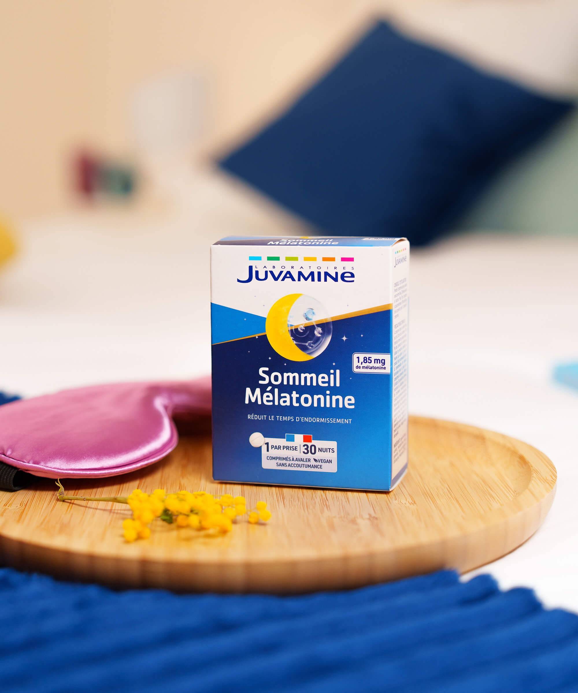 Sommeil Mélatonine - Endormissement 30 comprimés | Juvamine