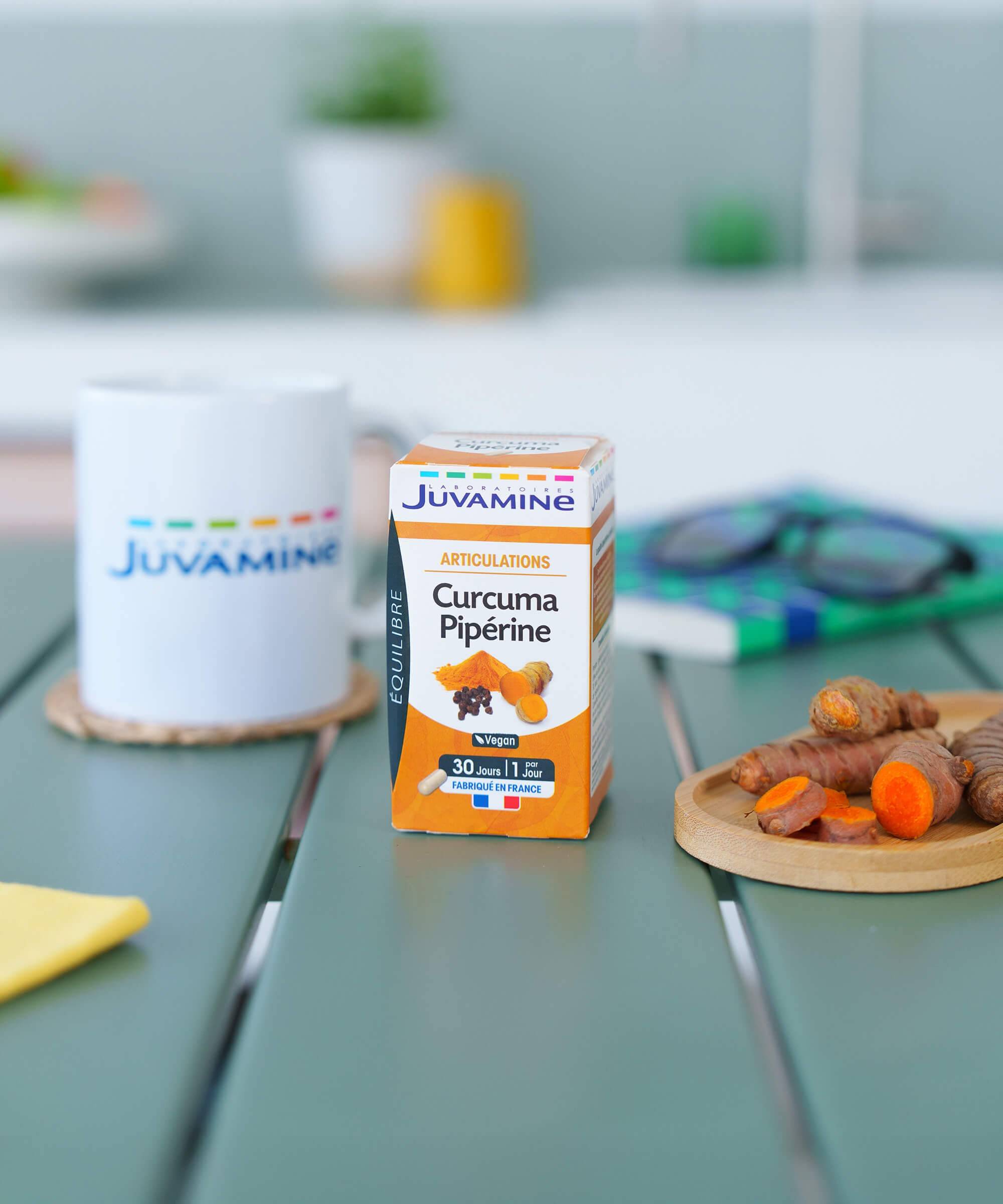 Curcuma Pipérine - Articulations 30 gélules | Juvamine
