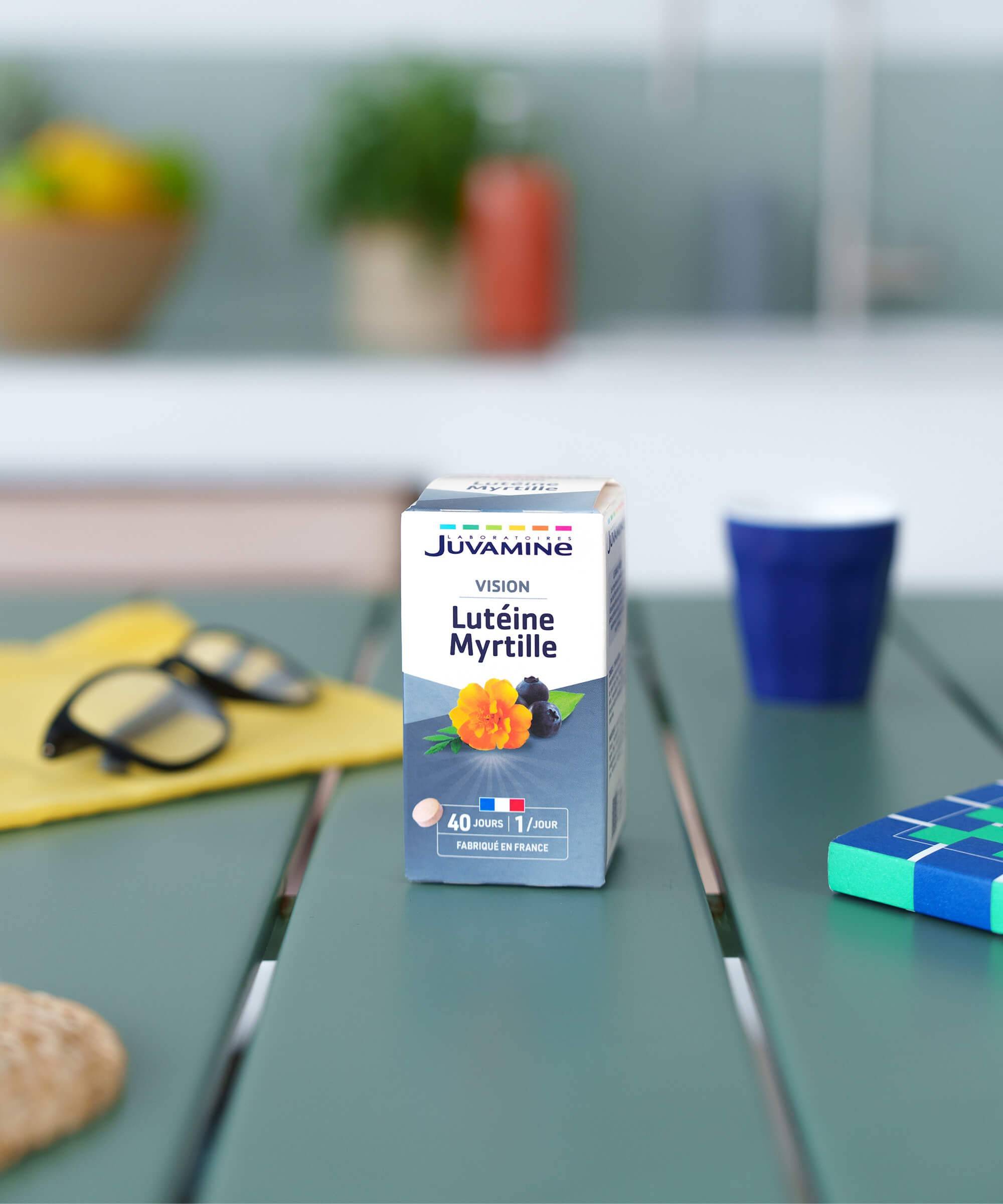 Lutéine Myrtille - Vision, 40 comprimés | Juvamine