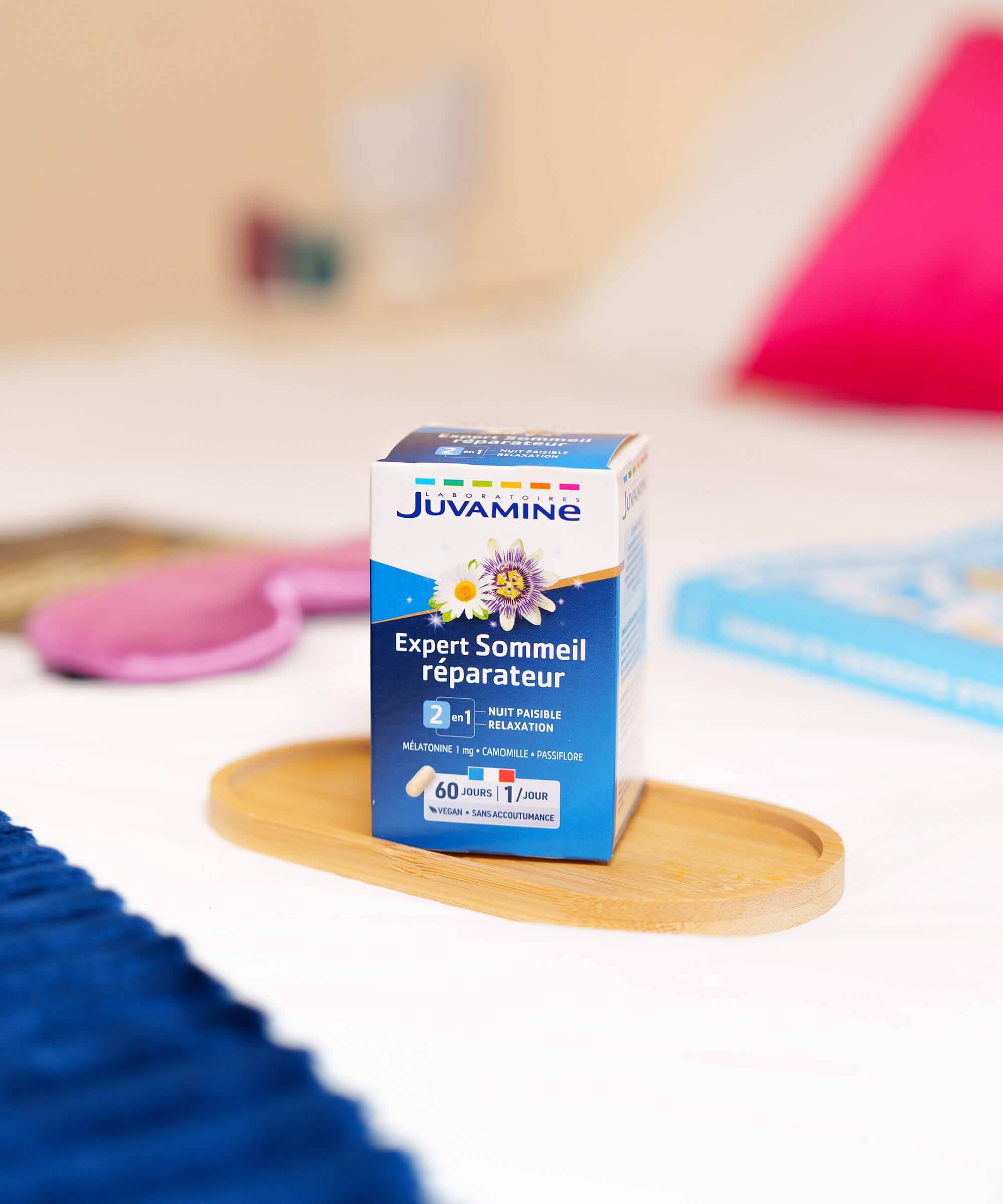 Expert Sommeil Réparateur 2-en-1 - Nuit Paisible 60 gélules | Juvamine