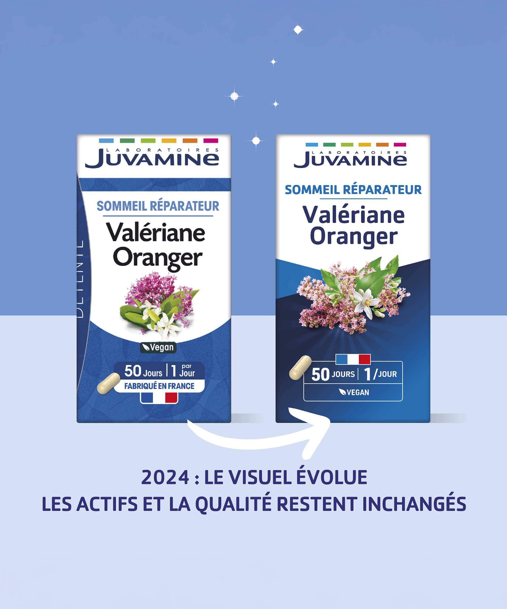 Valériane Oranger - Sommeil Réparateur 50 gélules | Juvamine