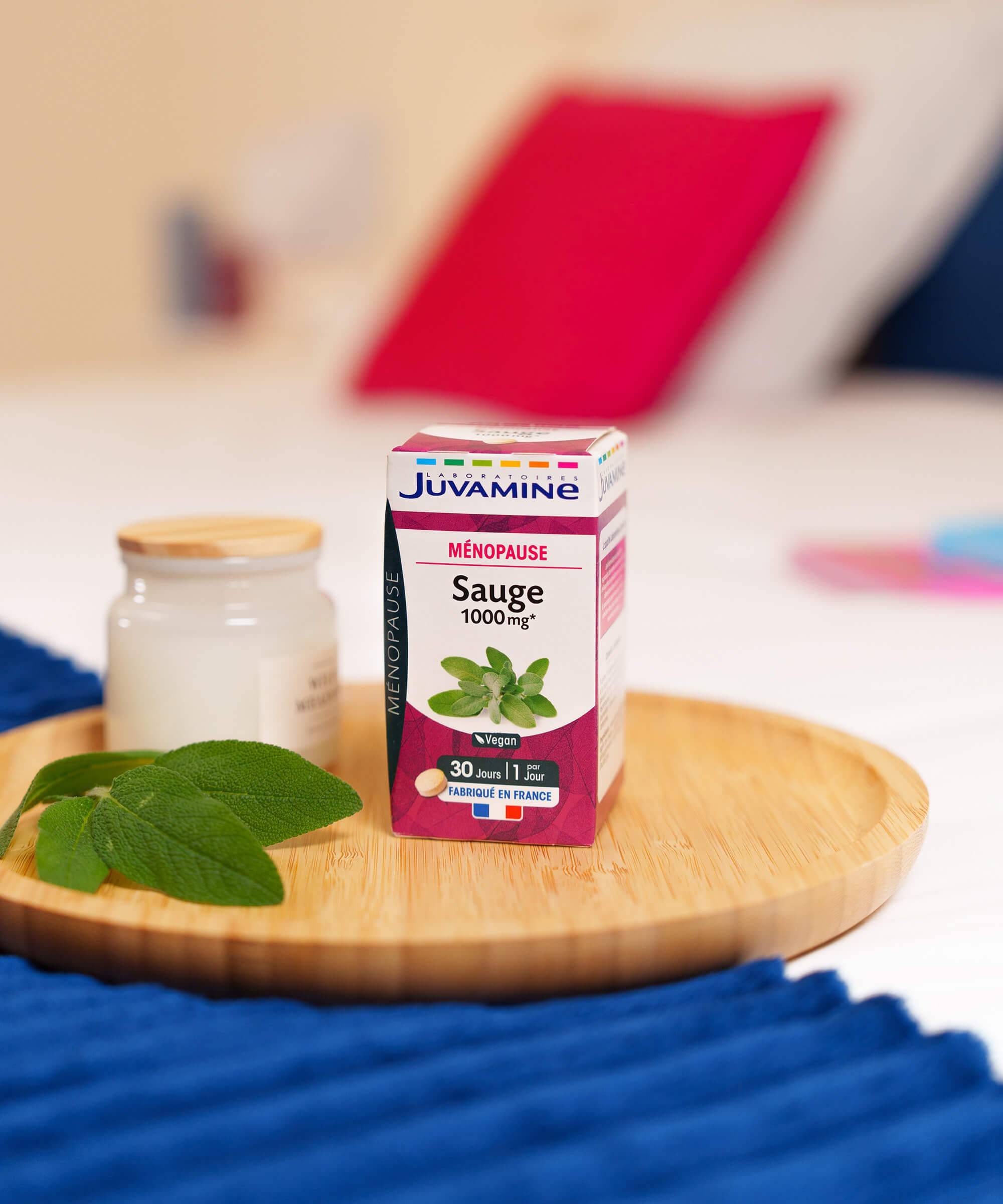 Sauge 1000 mg - Ménopause 30 comprimés | Juvamine