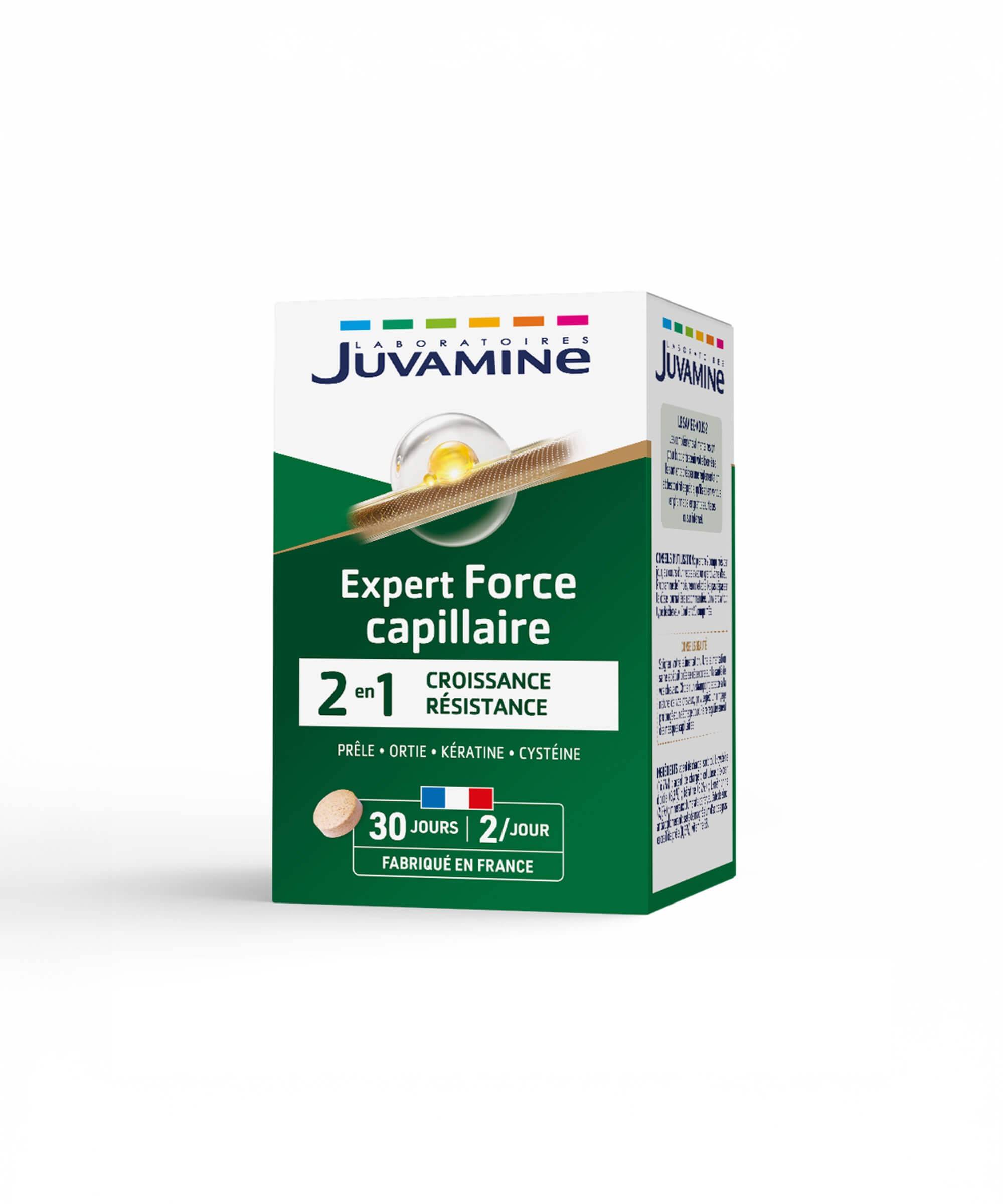 Expert Force Capillaire - Croissance et Résistance 60 comprimés | Juvamine