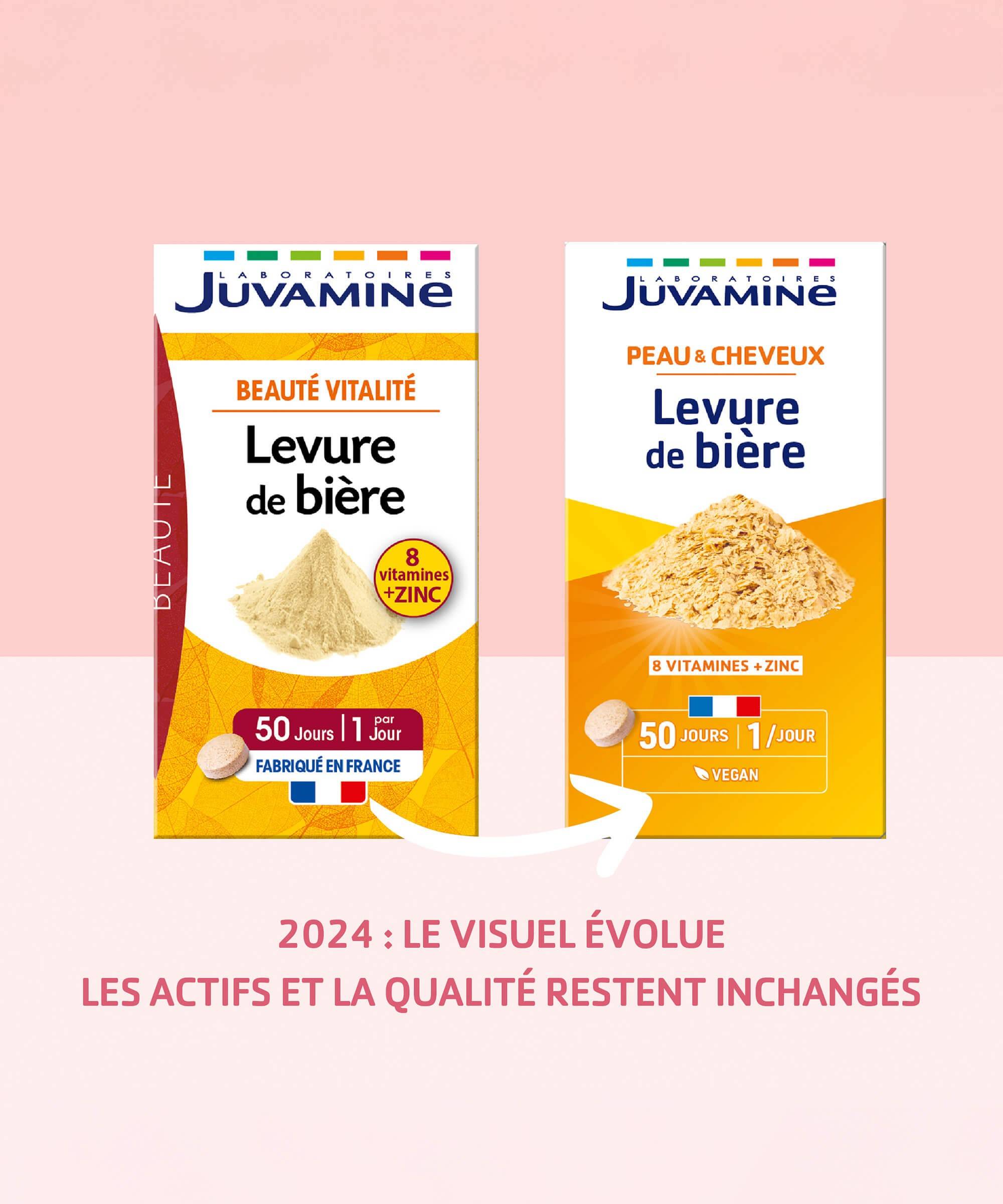 Levure de Bière - Beauté et Vitalité 50 comprimés | Juvamine