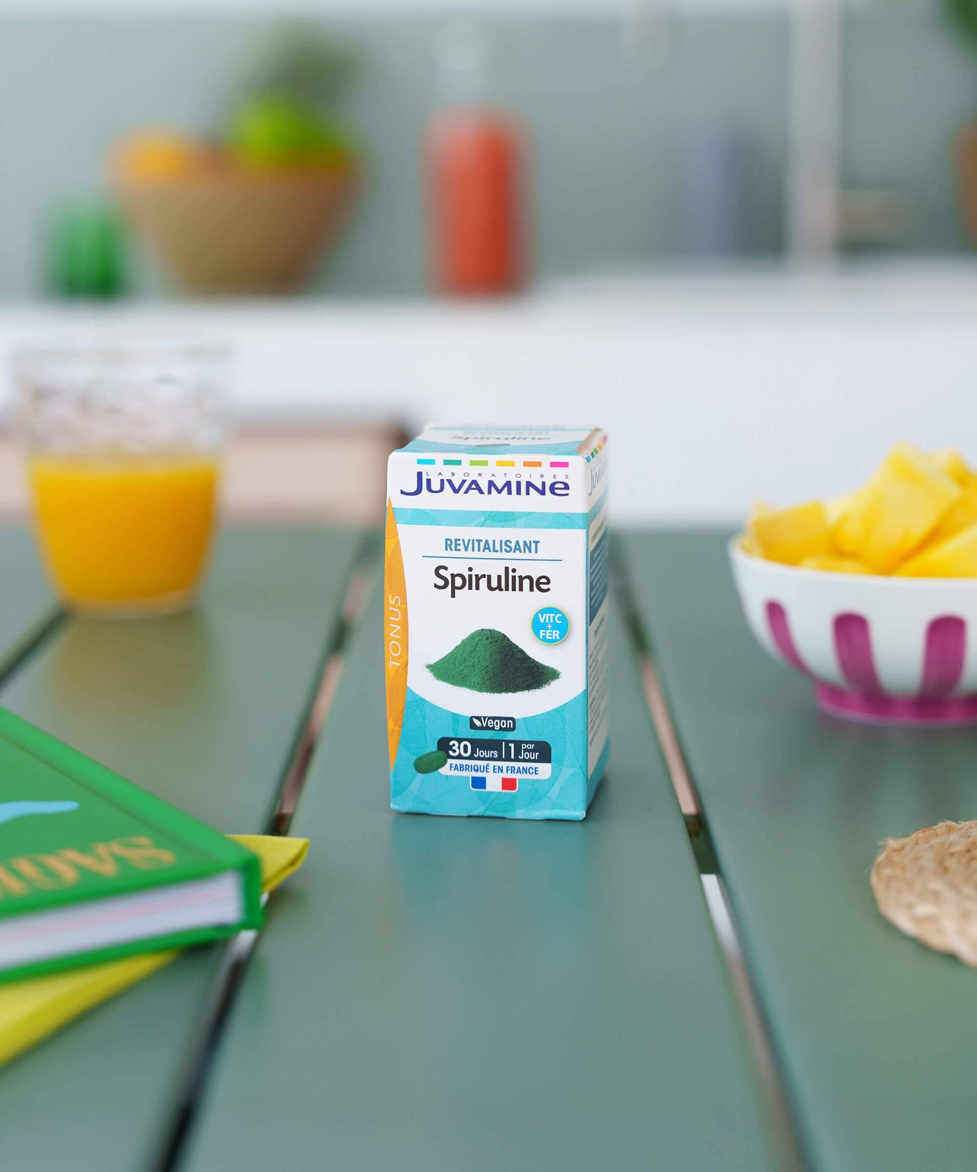 Spiruline - Revitalisant 30 comprimés | Juvamine
