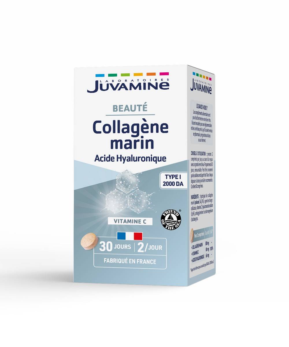 Collagène Marin Acide Hyaluronique - Beauté - Comprimés | Juvamine