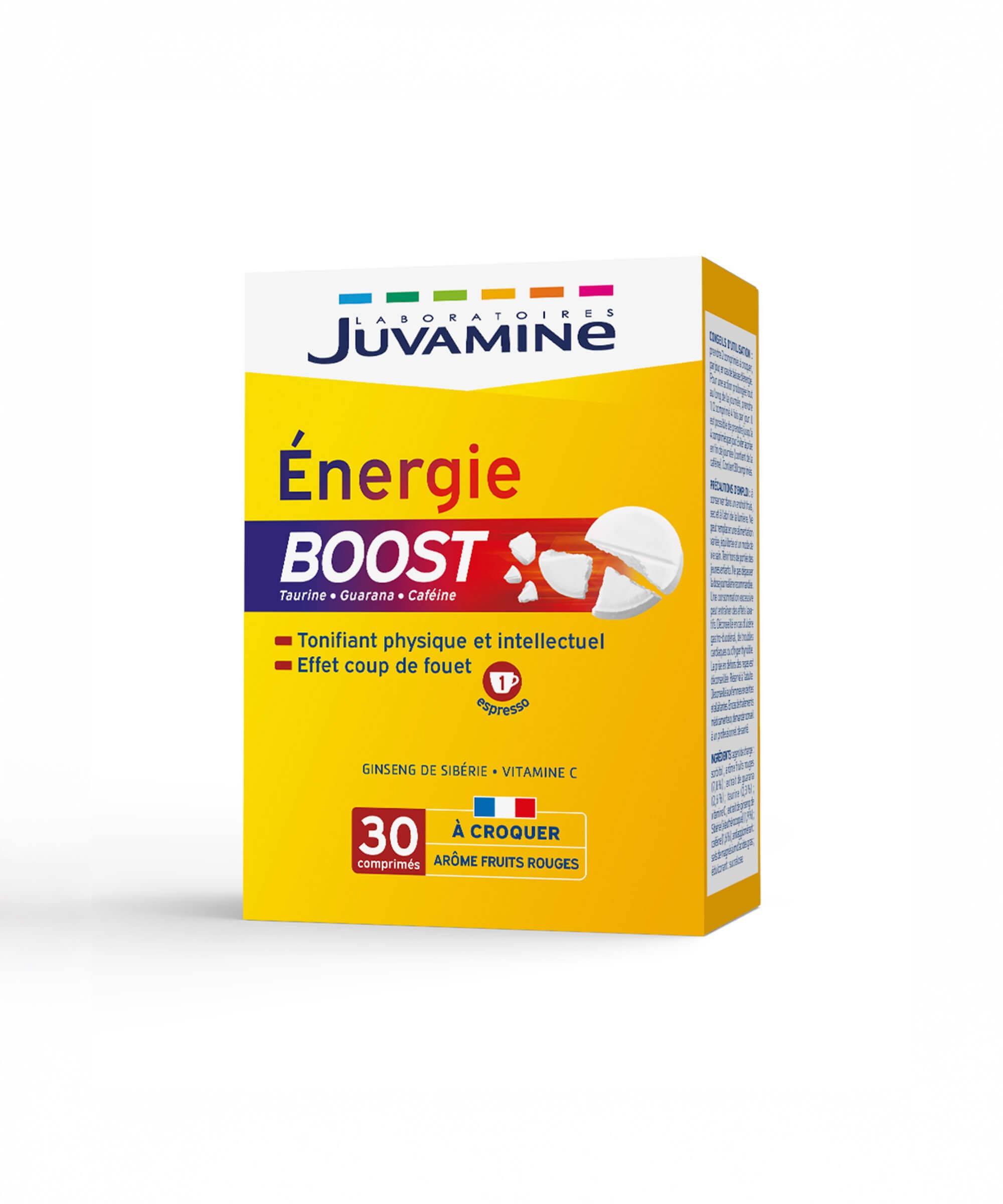 Énergie Boost - Taurine - Guarana - Caféine | Juvamine