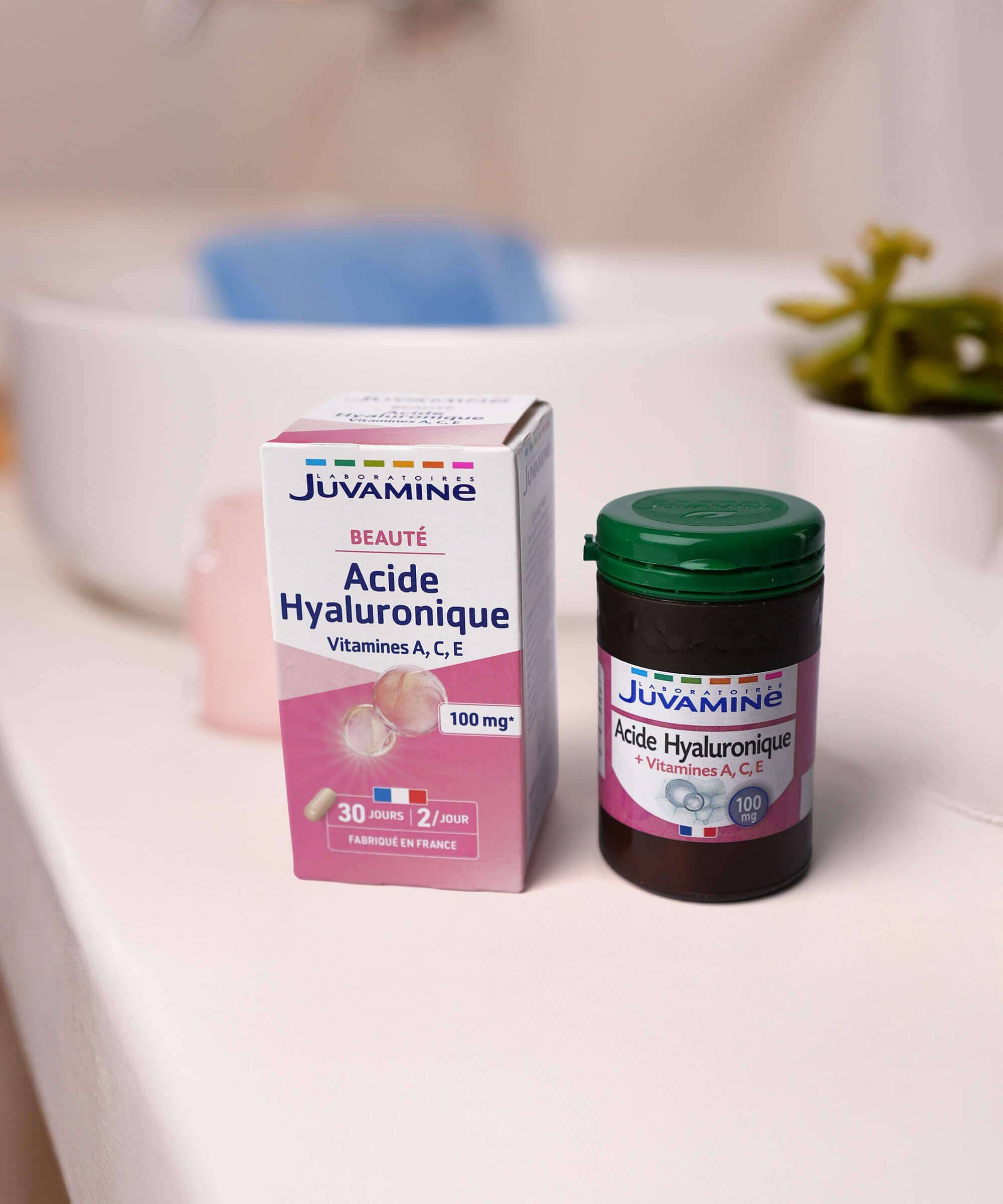 Acide Hyaluronique Vitamines A C E - Beauté 60 gélules | Juvamine