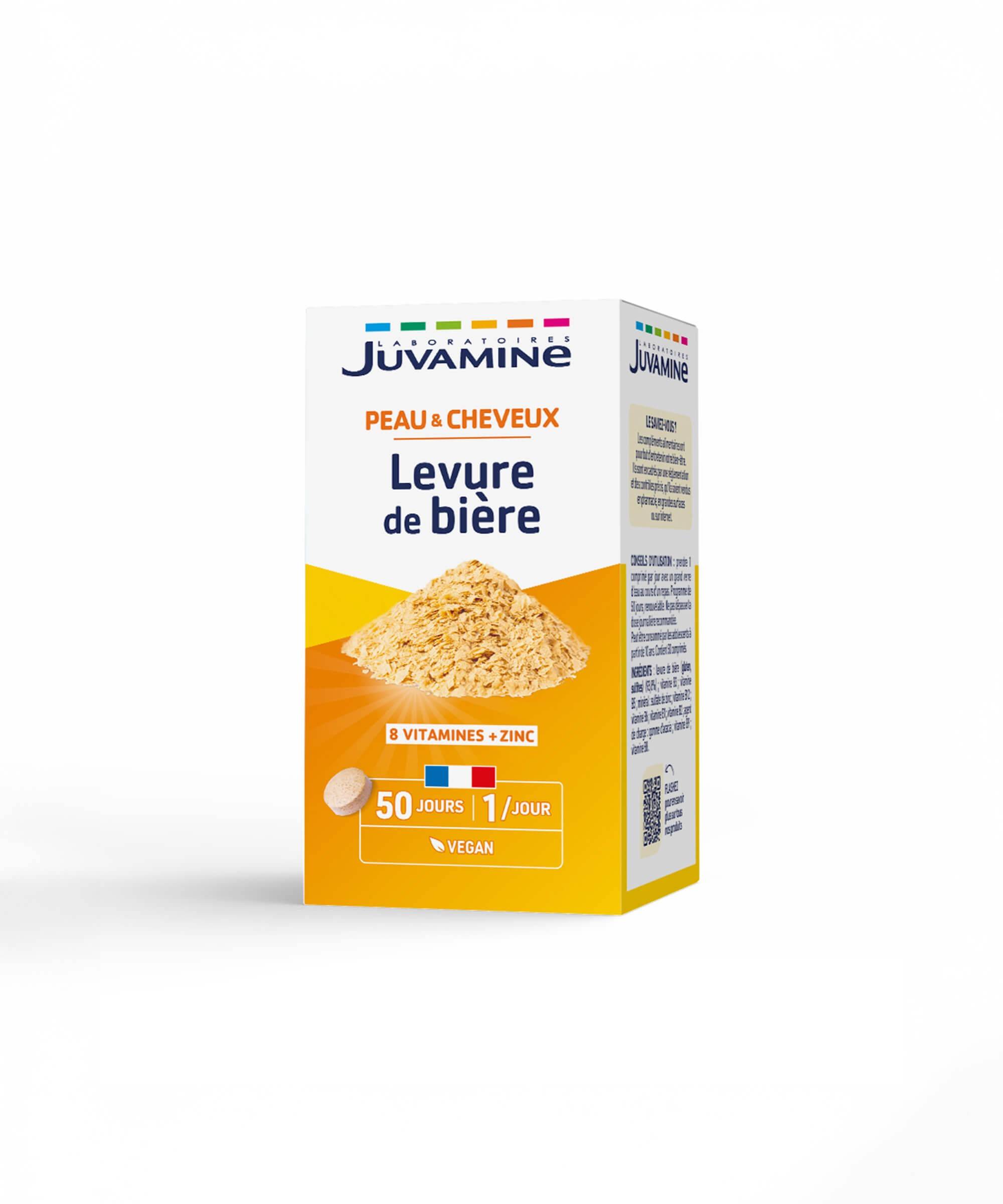Levure de Bière - Beauté et Vitalité - Comprimés | Juvamine