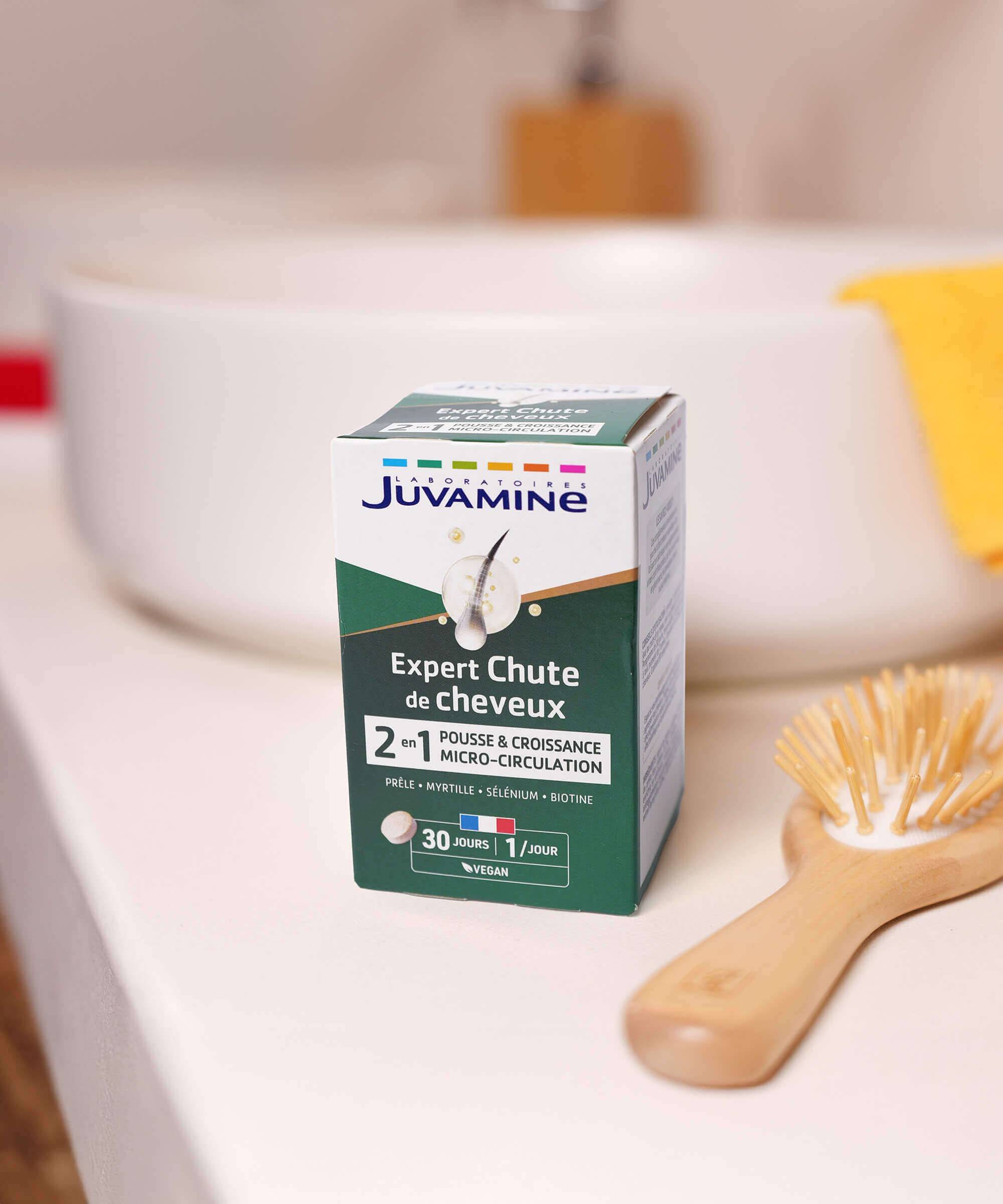 Expert Chute de Cheveux - Pousse et Croissance 30 comprimés | Juvamine