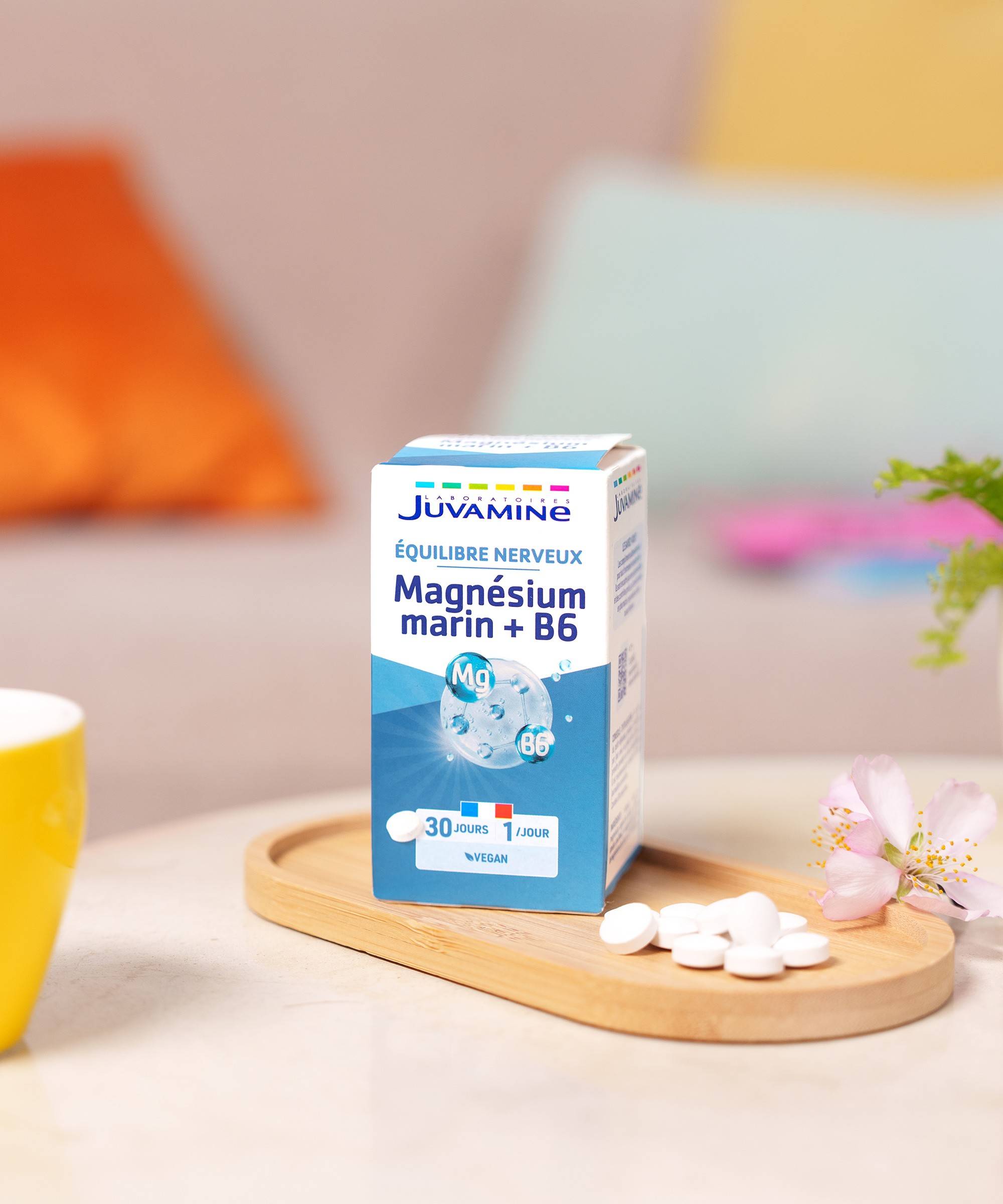 Magnésium Marin + Vitamine B6 - Équilibre - Comprimés | Juvamine