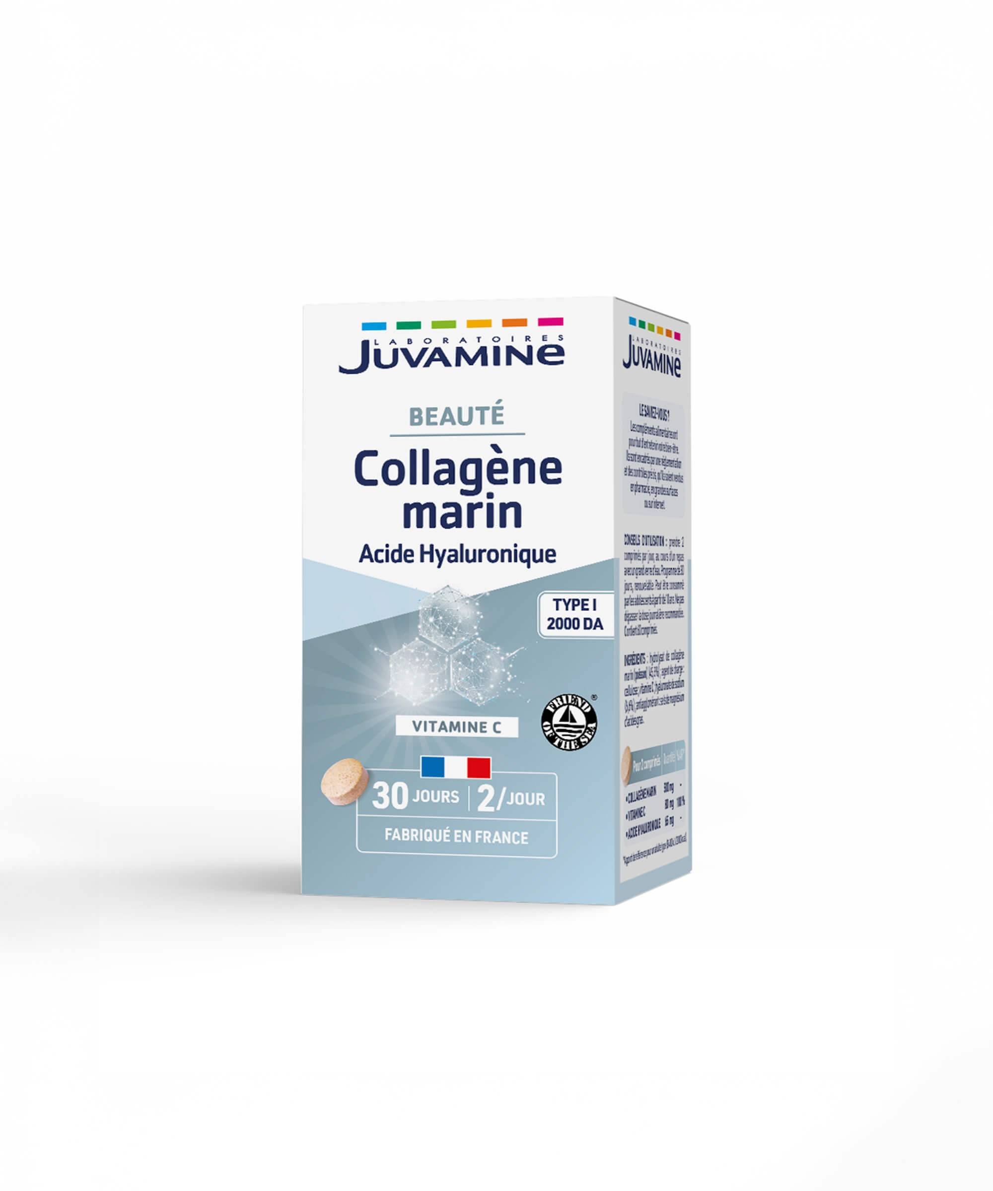 Collagène Marin Acide Hyaluronique - Beauté - Comprimés | Juvamine