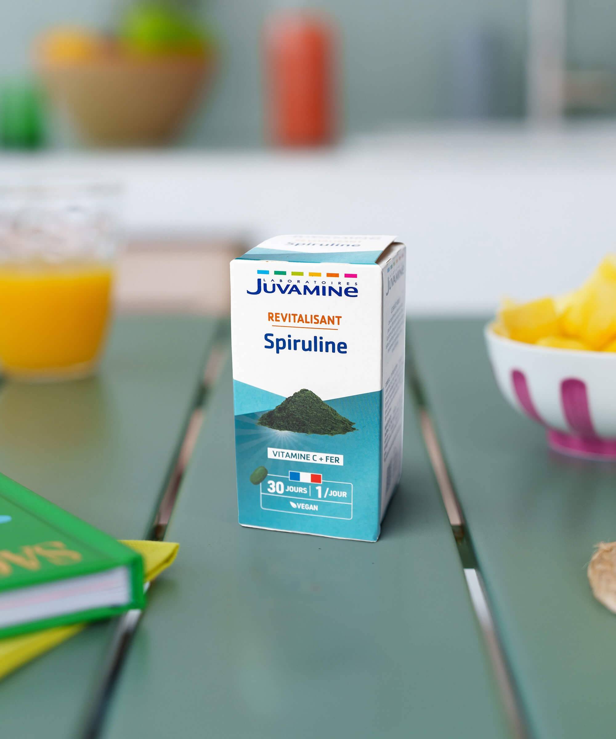 Spiruline - Revitalisant - Comprimés | Juvamine