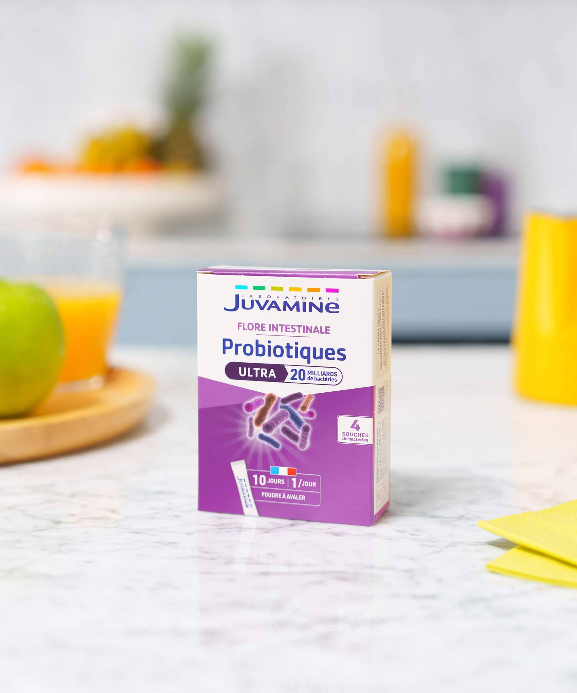Probiotiques Ultra - Flore Intestinale 10 sticks | Juvamine