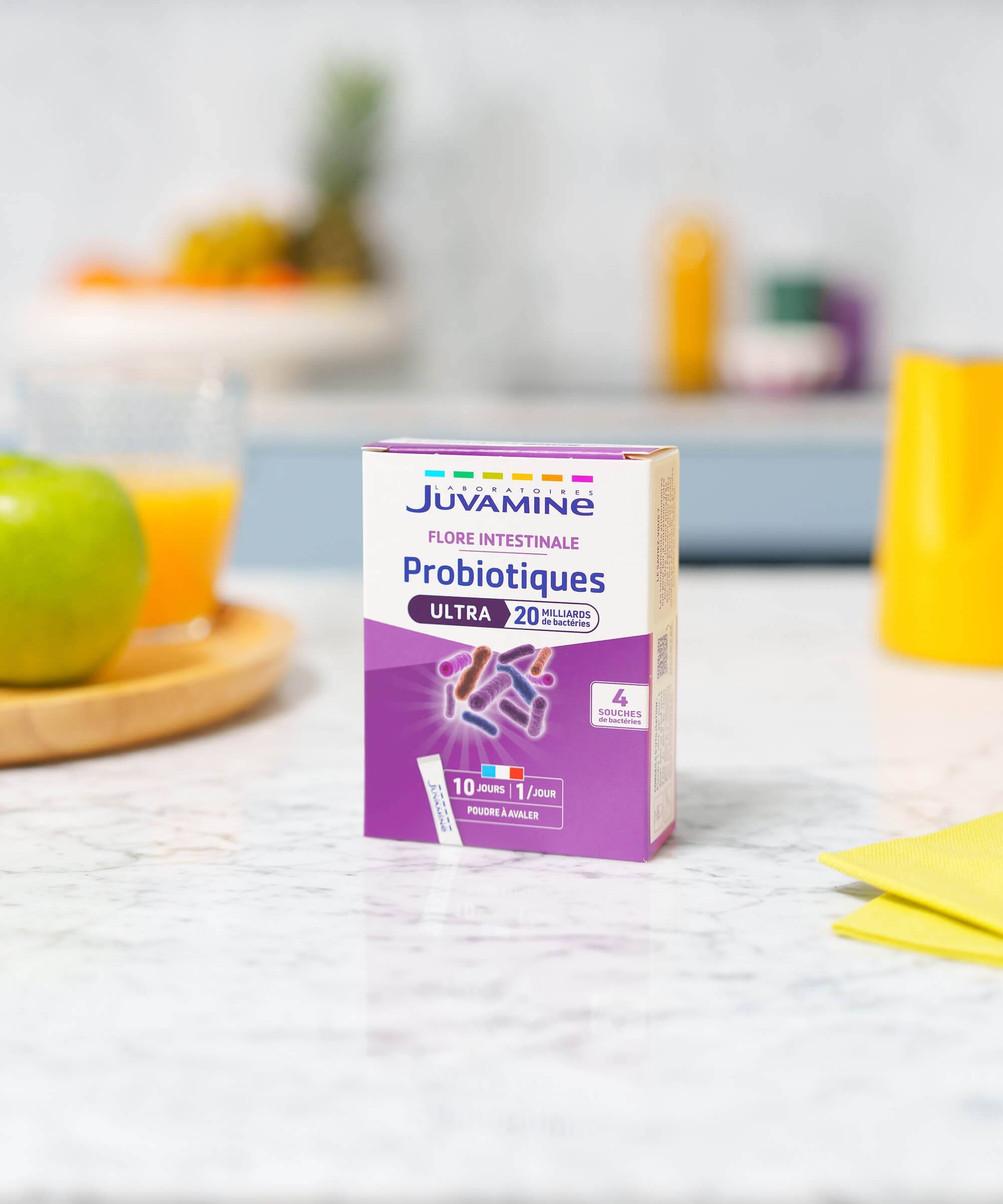 Probiotiques Ultra - Flore Intestinale 10 sticks | Juvamine
