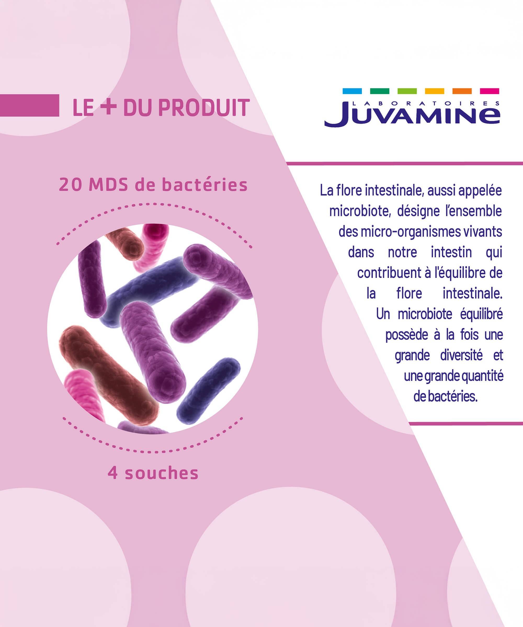 Probiotiques Ultra - Flore Intestinale 10 sticks | Juvamine