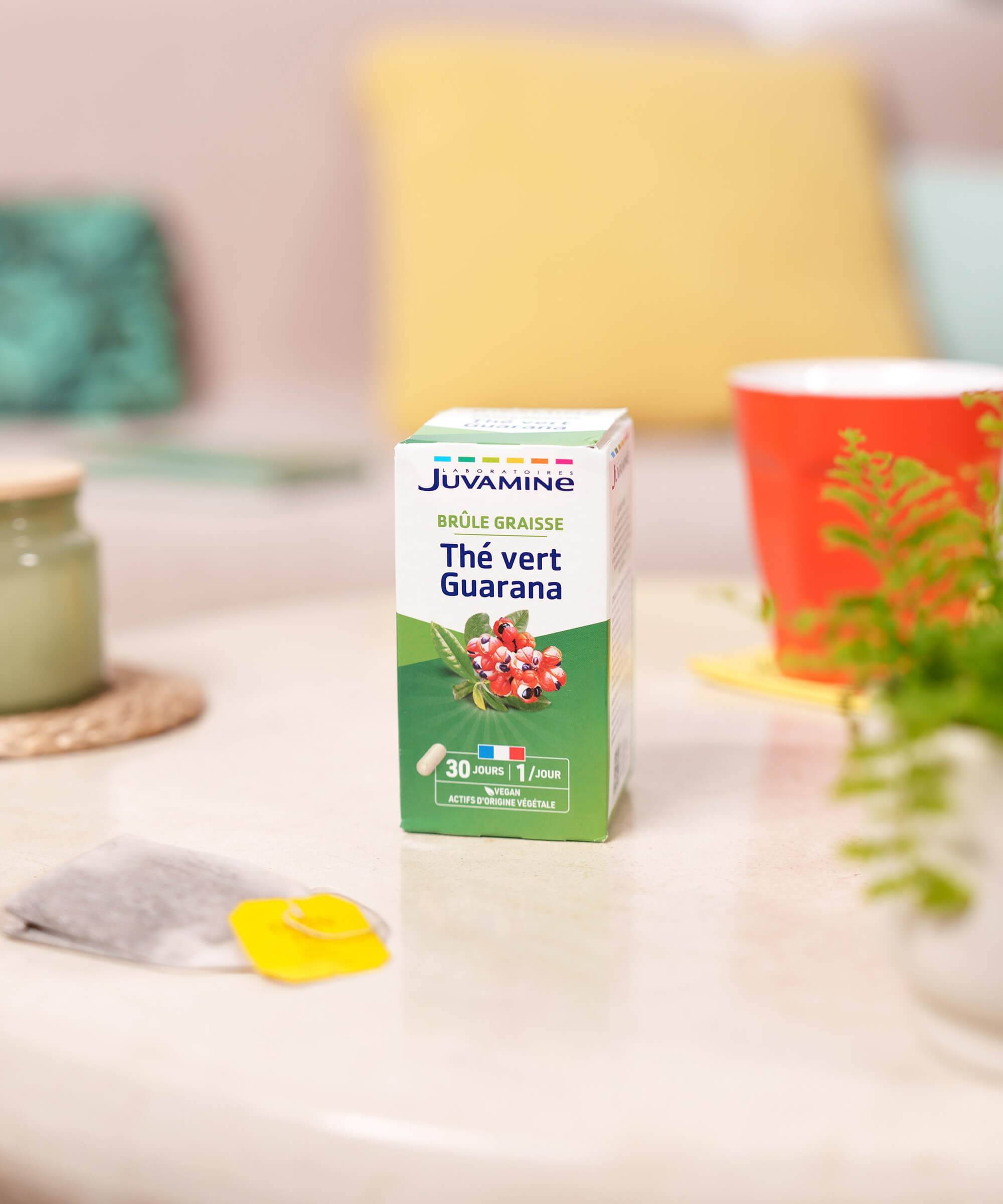 Thé Vert Guarana - Brûle-Graisse - Gélules | Juvamine