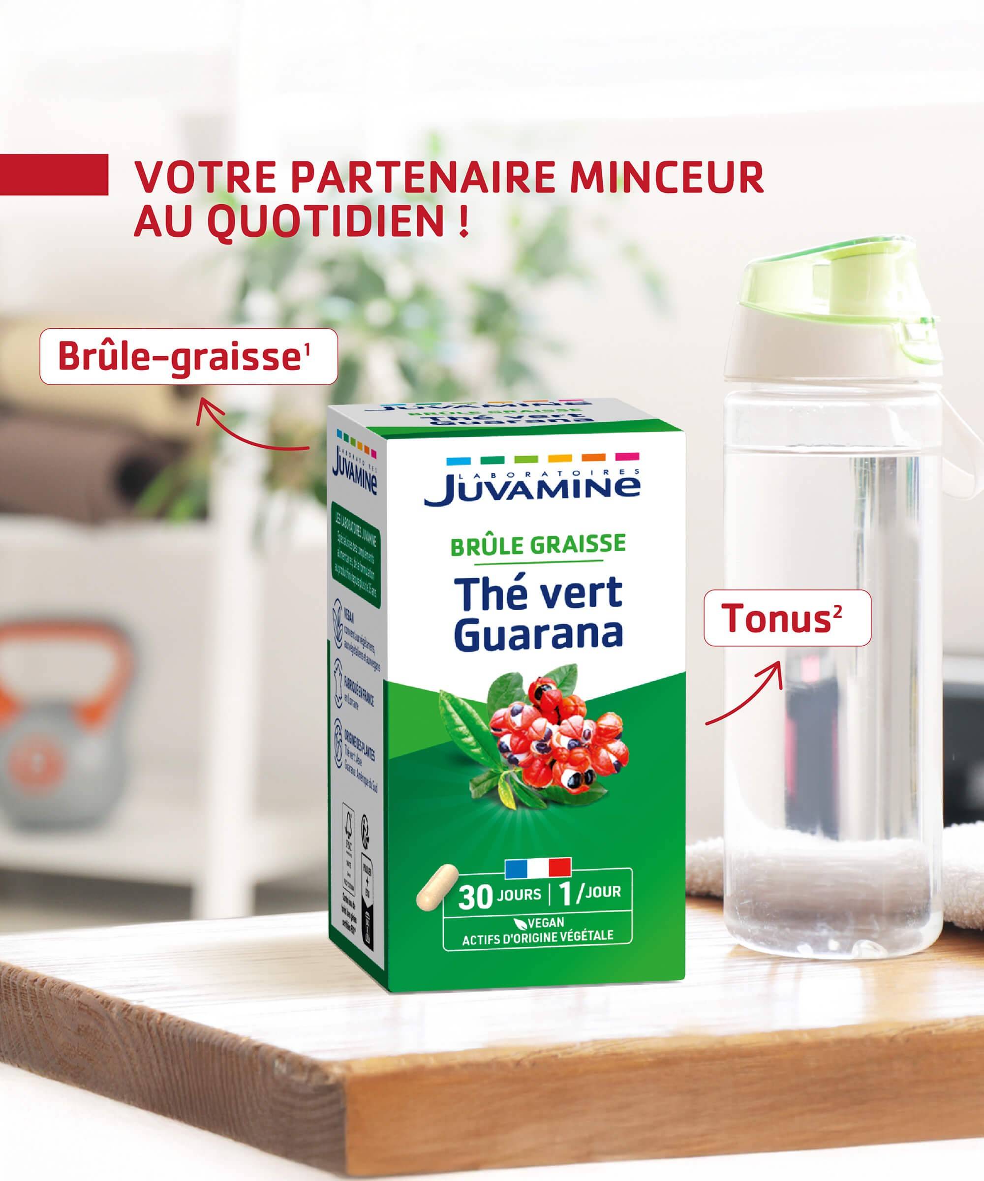 Thé Vert Guarana - Brûle-Graisse - Gélules | Juvamine