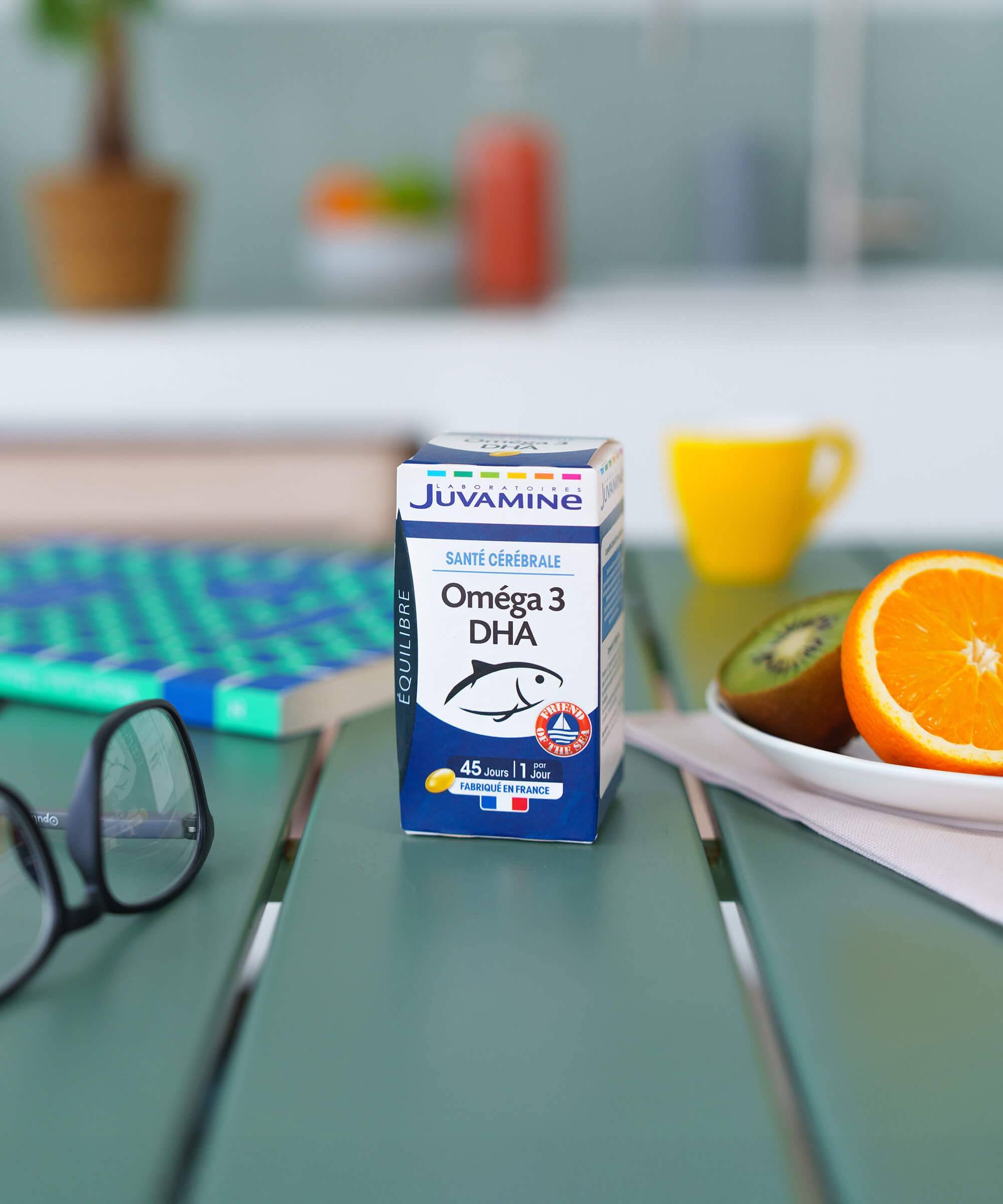 Oméga 3 DHA - Santé Cérébrale 45 capsules | Juvamine